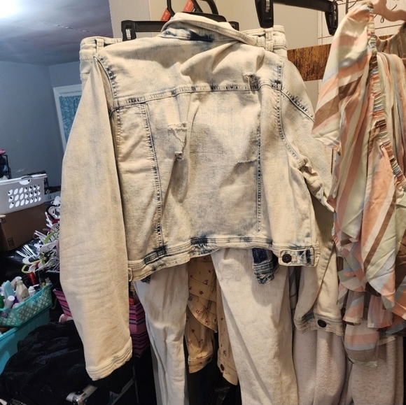 🍁🍂Like new Ashley stewart 2 piece denim set size 18 - Picture 8 of 8